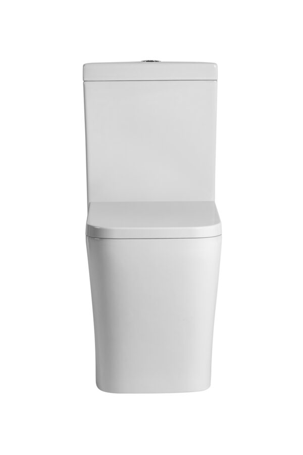 Qubist Box Rim Flush Pan - Image 2