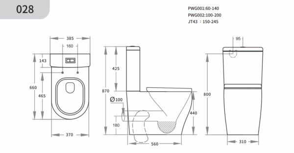 Zues Rimless Tornado Flush Pan - Image 7