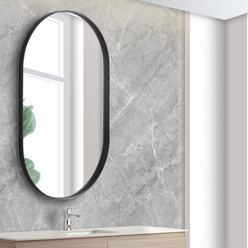 Olivia Framed Oval Mirror