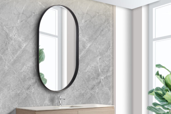 Olivia Framed Oval Mirror