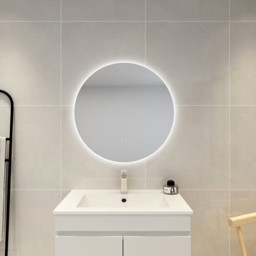 Oval LED Backlit Mirror