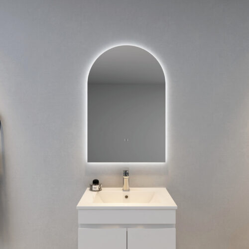 Arch LED Backlit Mirror