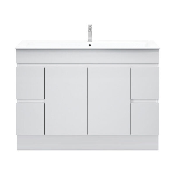 BIANCA 1200mm PVC Freestanding Vanity - Image 4