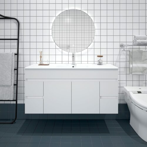 BIANCA 1200mm PVC Wall-Hung Vanity