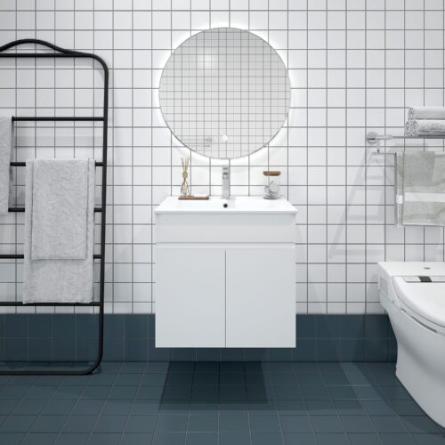 BIANCA 600mm PVC Wall-Hung Vanity