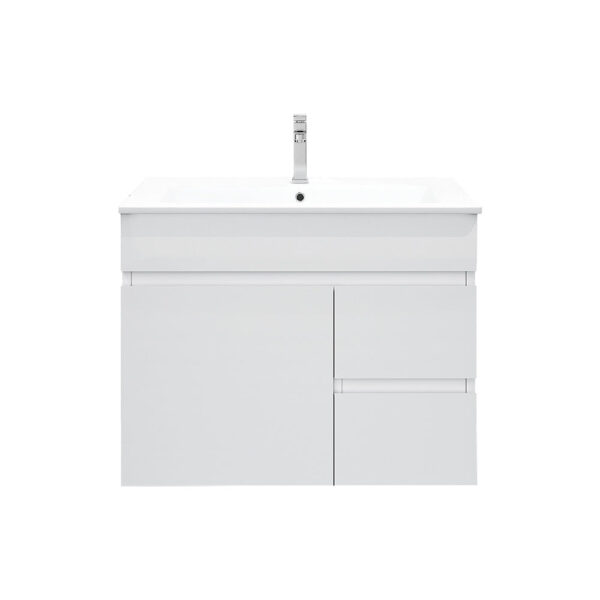 BIANCA 750mm PVC Wall-Hung Vanity (RHD) - Image 2