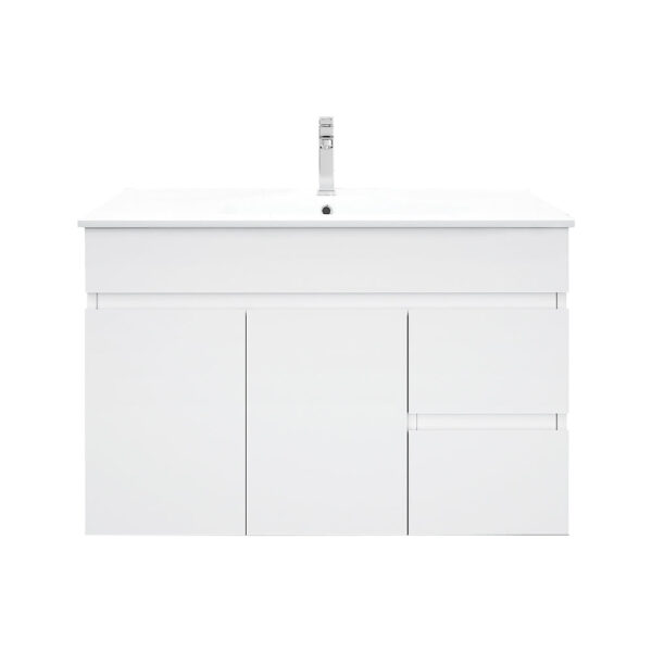 BIANCA 900mm PVC Wall-Hung Vanity (RHD) - Image 2