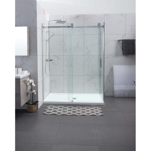 Frameless Sliding Door Wall to Wall & L Shape