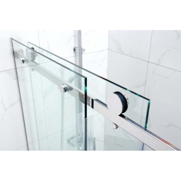 Frameless Sliding Door Wall to Wall & L Shape - Image 4