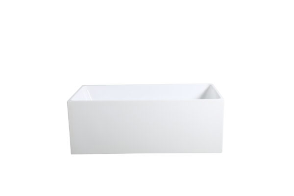 Theo Back to Wall Bathtub - Image 2