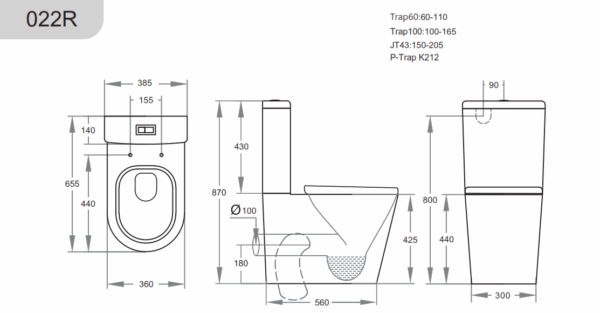 Avis Rimless Flush Pan - Image 4