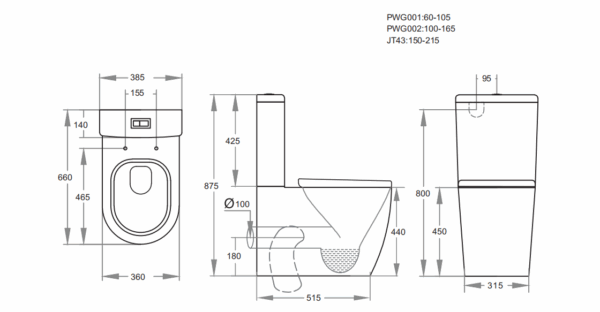 Elvera Rimless Easy Height Raised Pan - Image 2