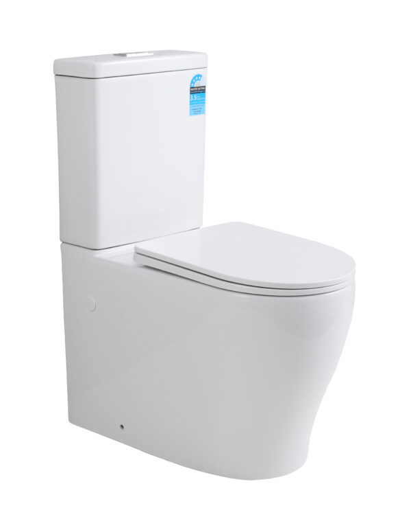 Zues Rimless Tornado Flush Pan - Image 2