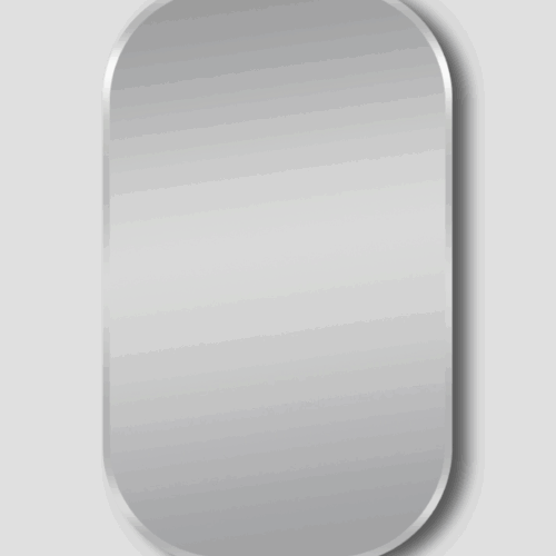 Framed Mirror Matte Brushed Nickel