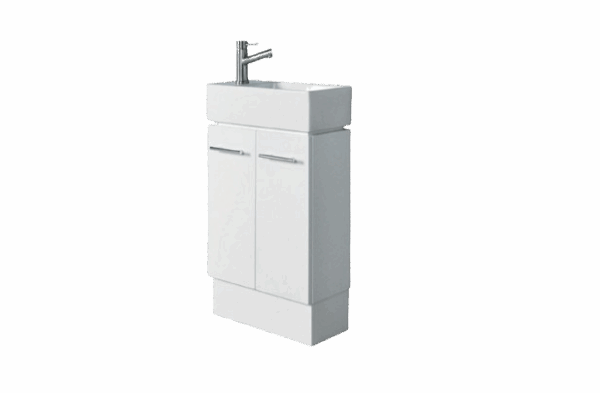 Powder Room Slim 450mm Vanity CERAMIC TOP