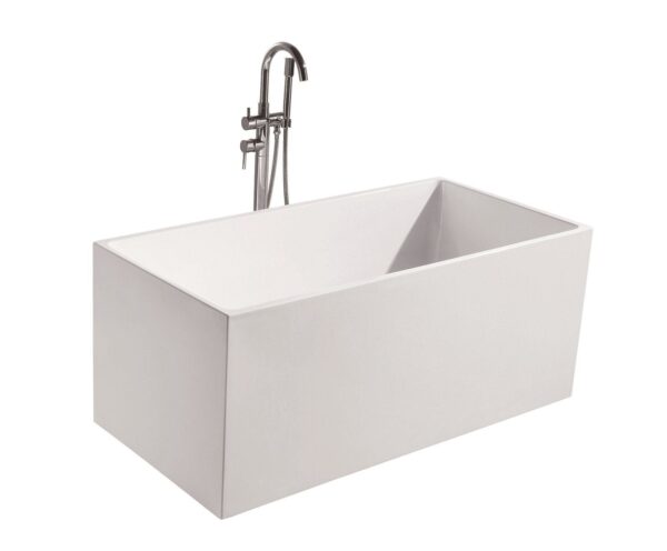 Orta Multi-Fit Freestanding Bathtub - Gloss White - Image 4
