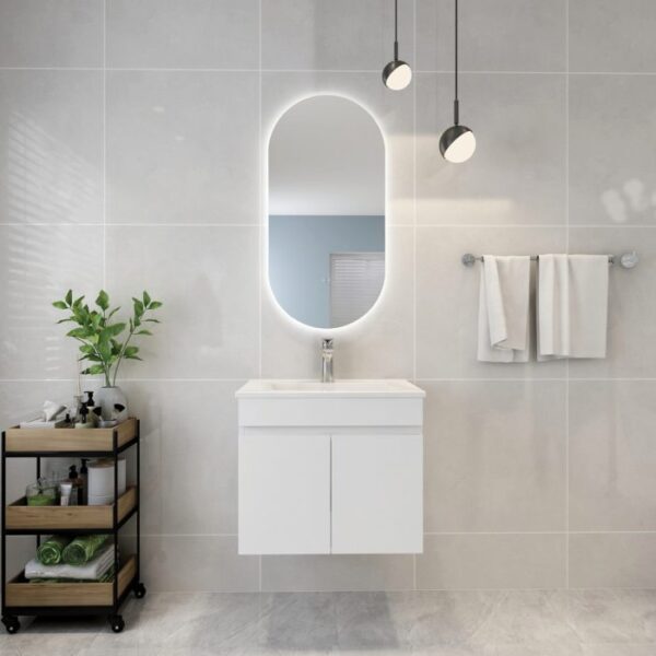 Oval LED Backlit Mirror - Image 3