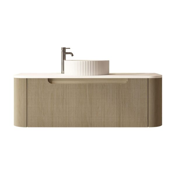 Rome 1200mm Wall-Hung Cabinet - Bur Oak - Image 4