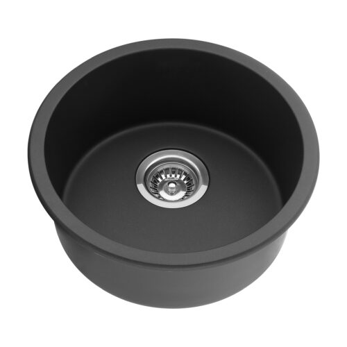 Top Quartz Kitchen Sink Round