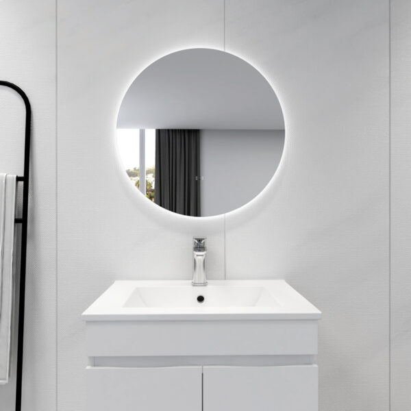 Oval LED Backlit Mirror