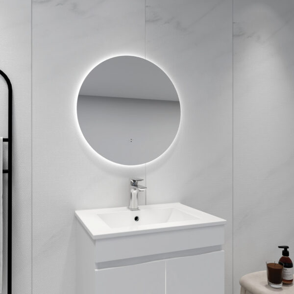 Oval LED Backlit Mirror - Image 2