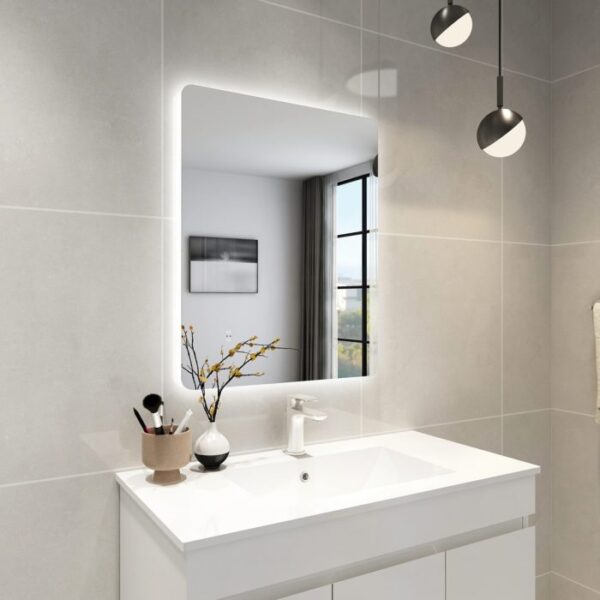 Rectangle LED Backlit Mirror - Image 2