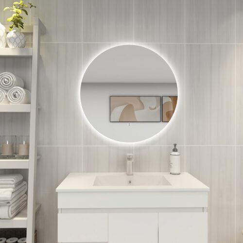 Oval LED Backlit Mirror