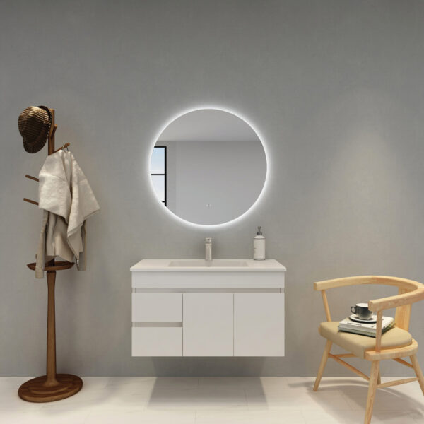 Oval LED Backlit Mirror - Image 2