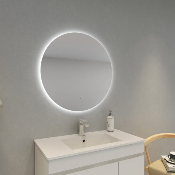 Oval LED Backlit Mirror - Image 3