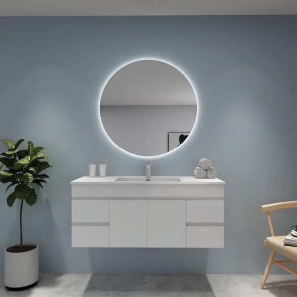 Pencil Edge Round Mirror - Image 3
