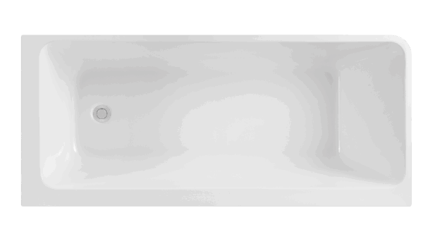 Avis Back to Wall Bathtub - Image 4