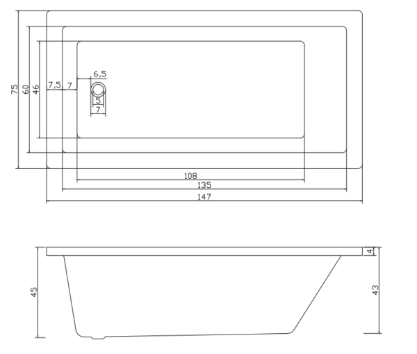 Sandy Insert/Island Bathtub - Image 2