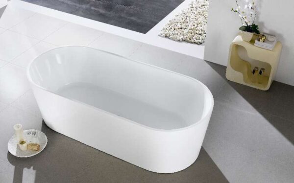 Opal Free Standing Bathtub Mini Gloss White - Image 2