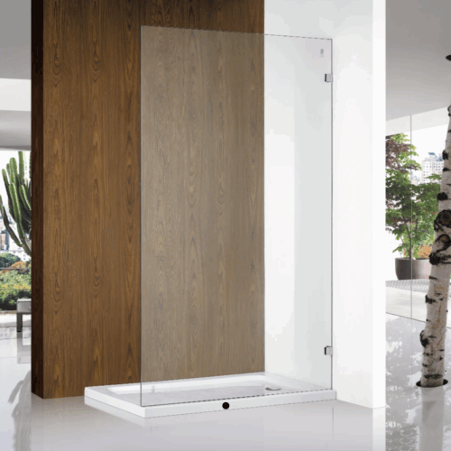 Clear Glass Walk-in shower Panel