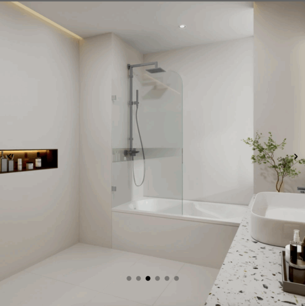 Fixed Bathtub Screen - Image 3