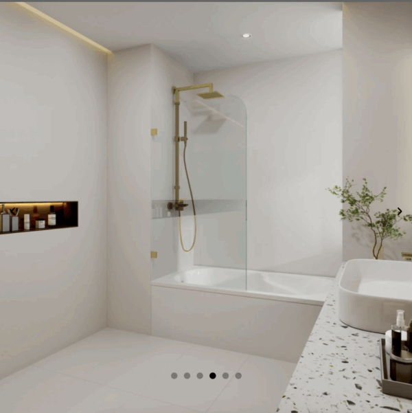 Fixed Bathtub Screen - Image 4