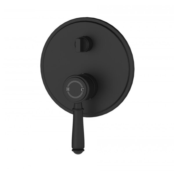Clasico Wall Mixer with Diverter - Trim Kit - Image 4